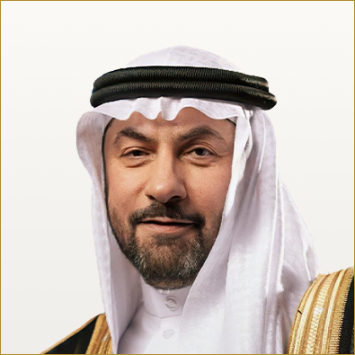 A portrait of Dr Fawaz bin Abdulaziz Alhokair.
