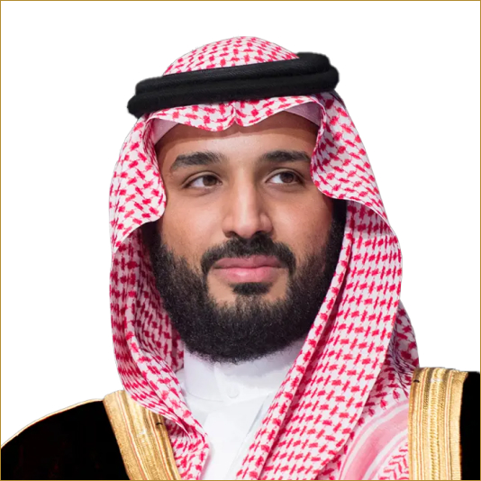 A portrait of hrh prince mohammed bin salman bin abdulaziz