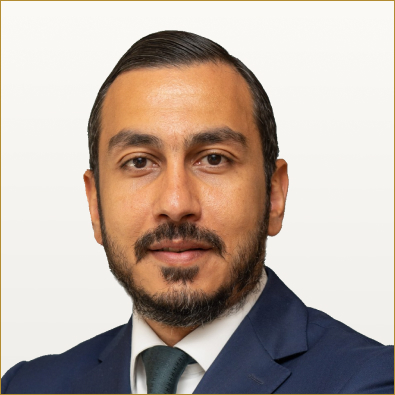 A portrait of Mr. Sahem Nasser