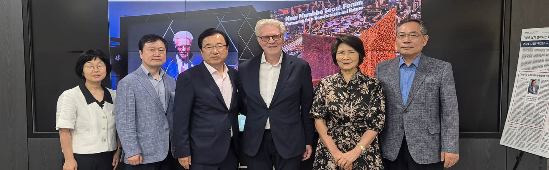 المربع الجديد تبحث فرص التعاون مع مدينة هانام الكورية في تطوير المشاريع الحضرية