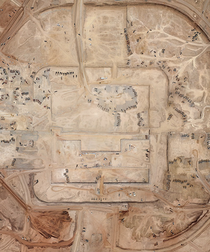 Aerial view of New Murabba in Riyadh